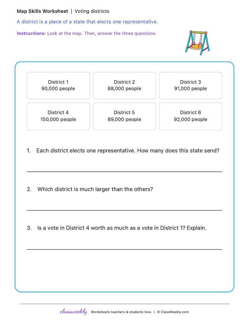 Voting districts