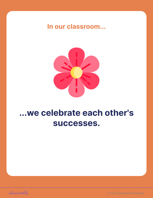 In Our Classroom Posters