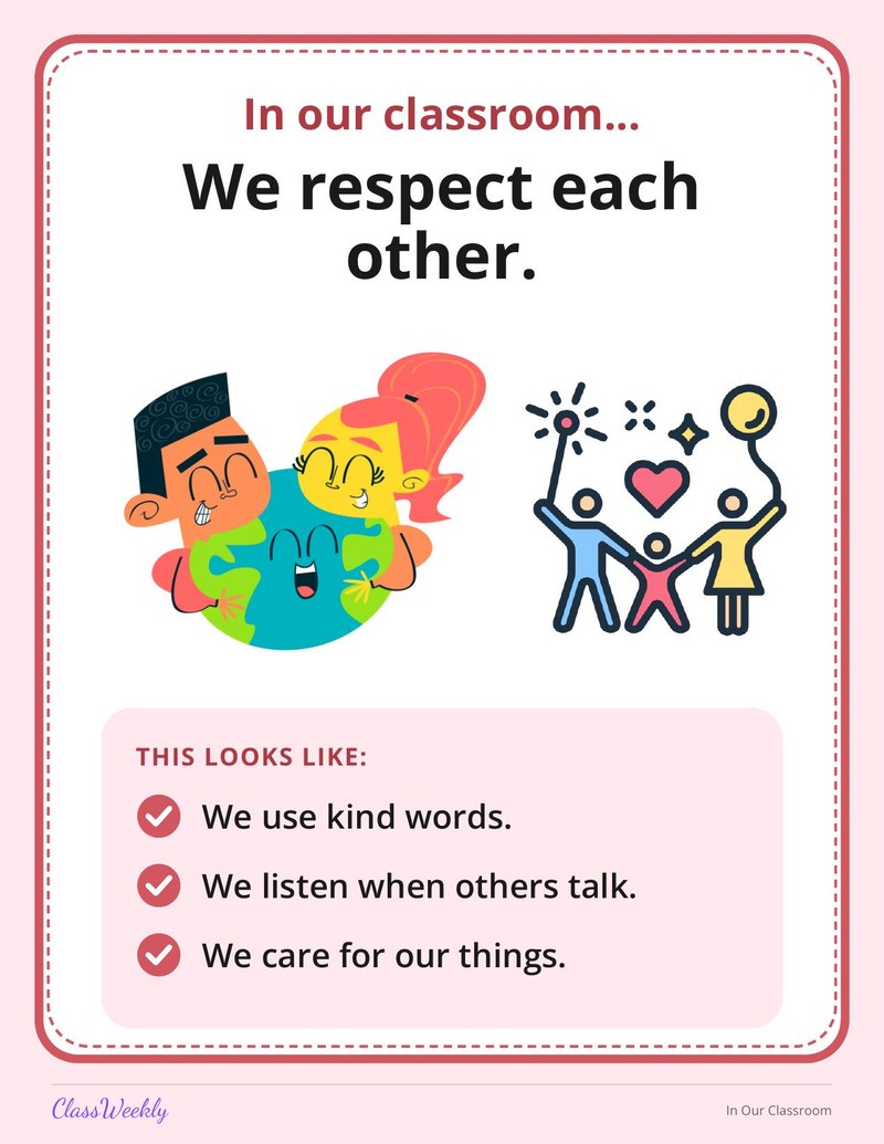 In Our Classroom Posters