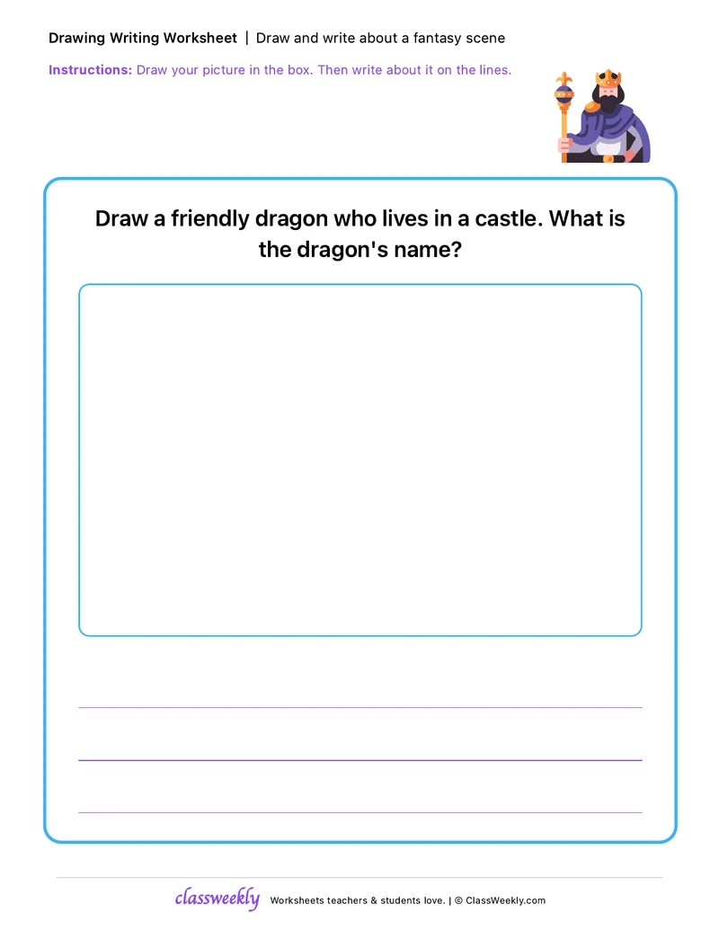 Draw and Write: A Fantasy Story