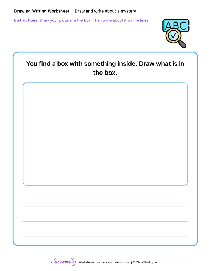Draw and Write: A Mystery