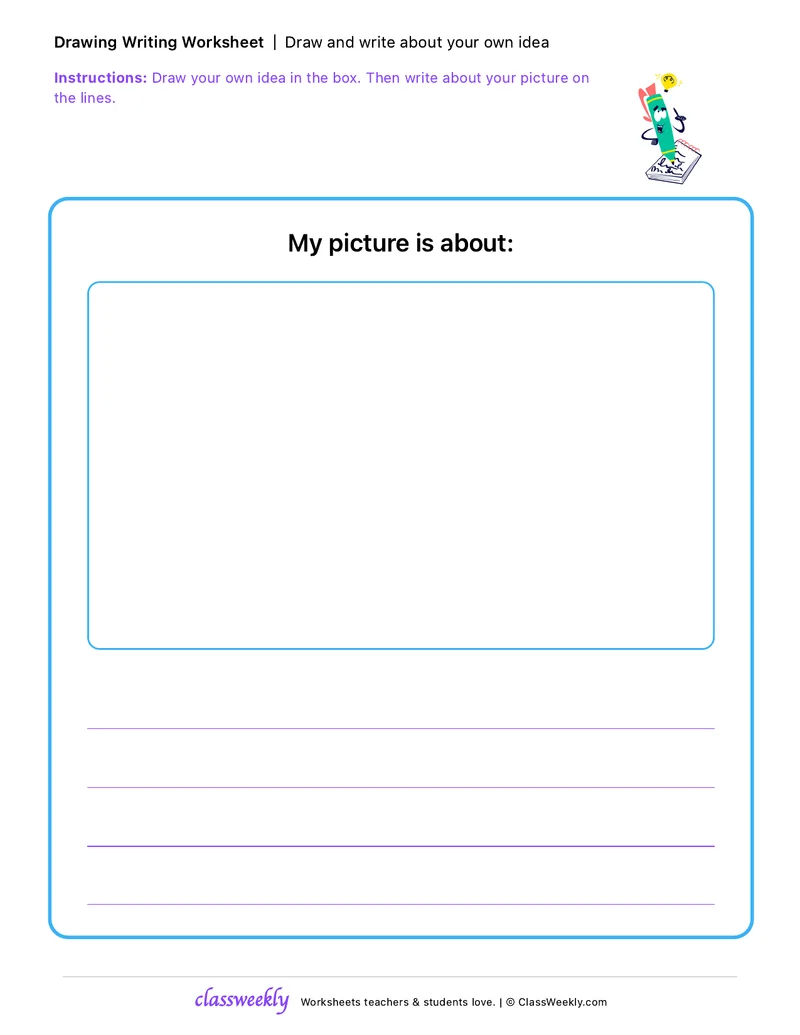 Draw and Write: My Own Idea
