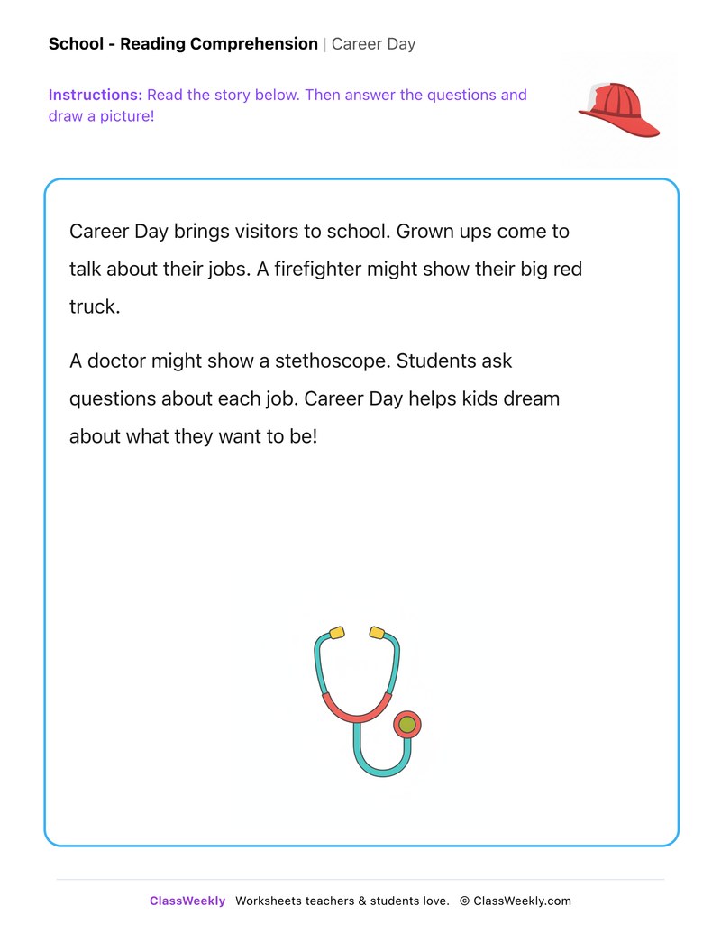 Career Day - Page 1