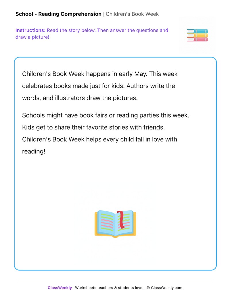 Children's Book Week - Page 1