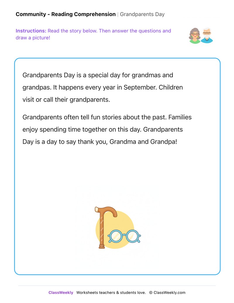 Grandparents Day - Page 1