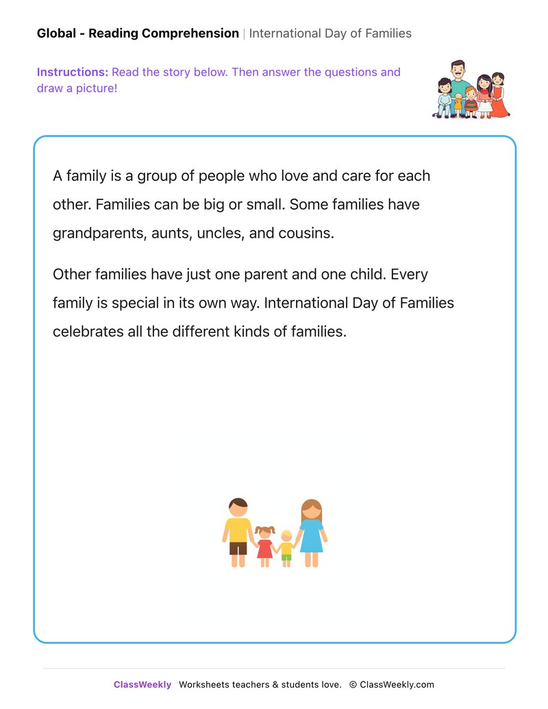 International Day of Families - Page 1