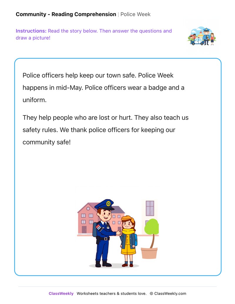 Police Week - Page 1