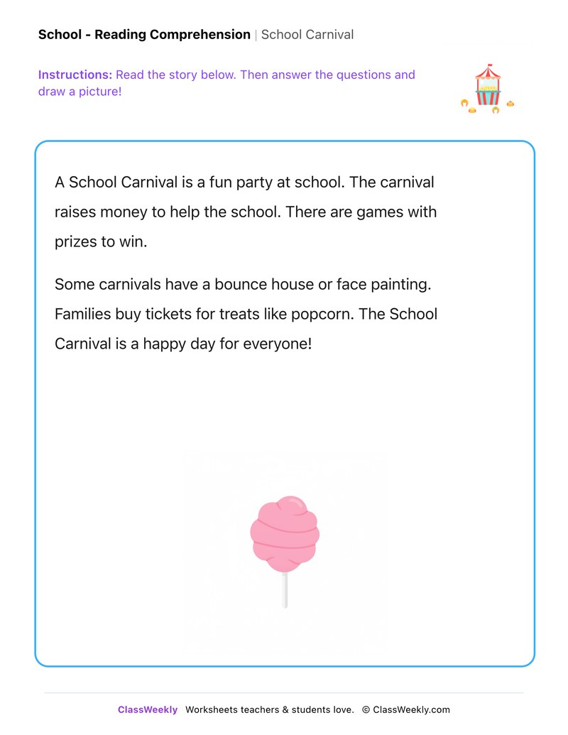 School Carnival - Page 1