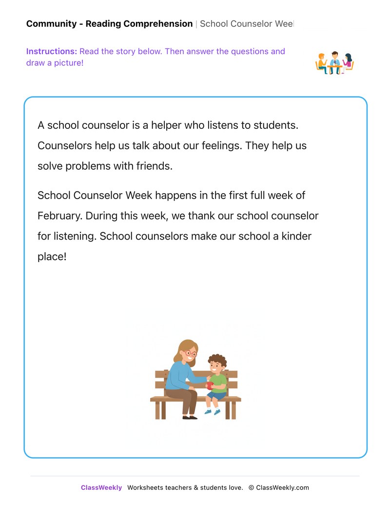 School Counselor Week