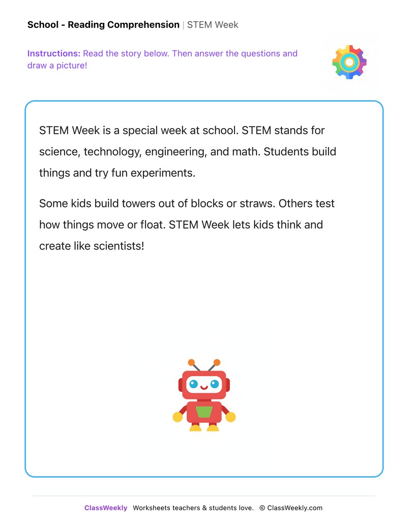 STEM Week - Page 1