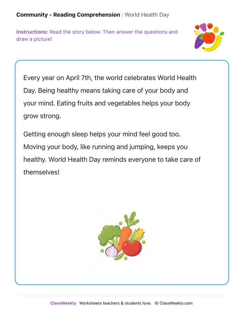 World Health Day - Page 1