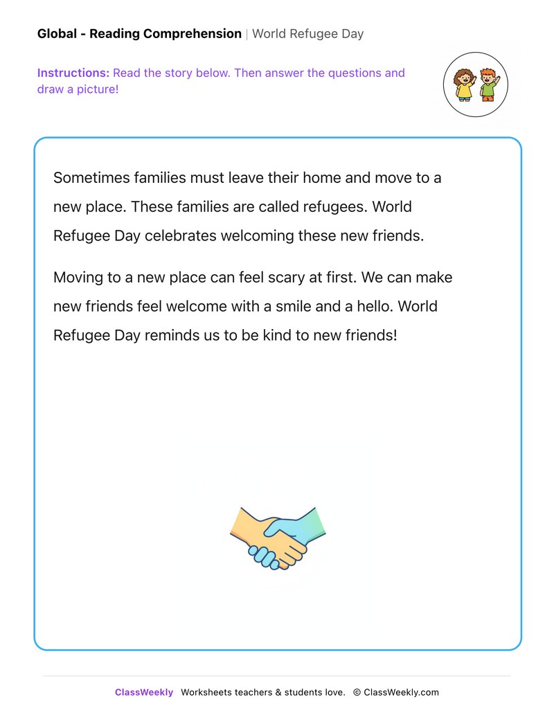World Refugee Day - Page 1