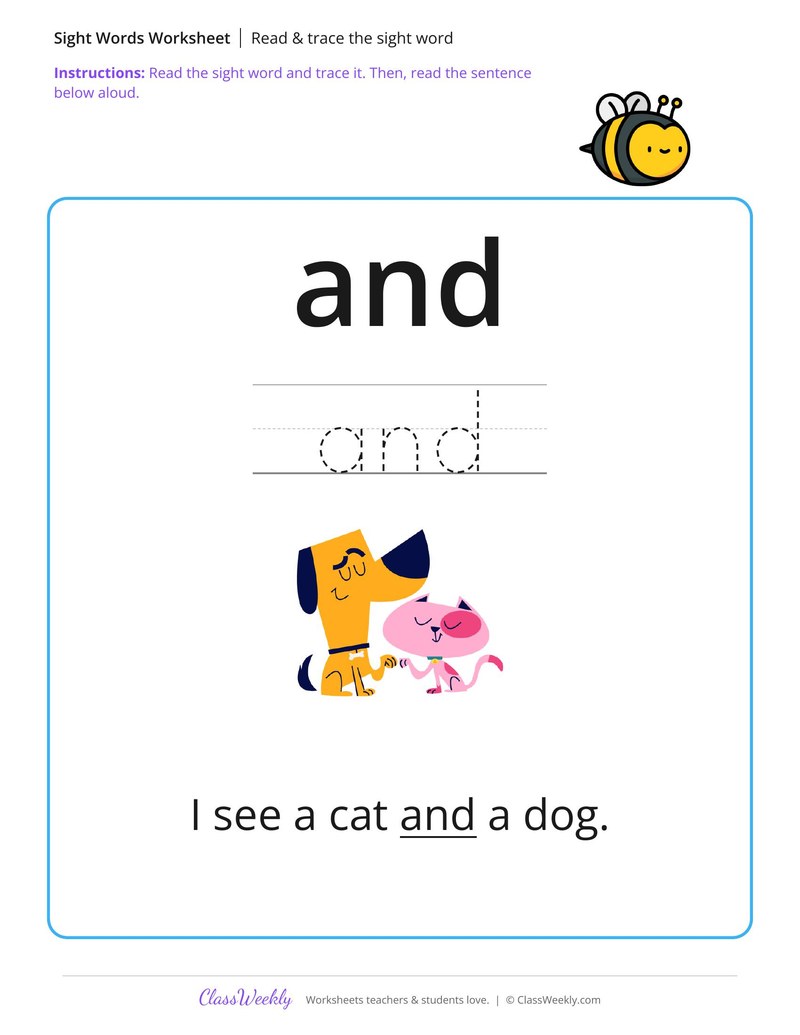 And