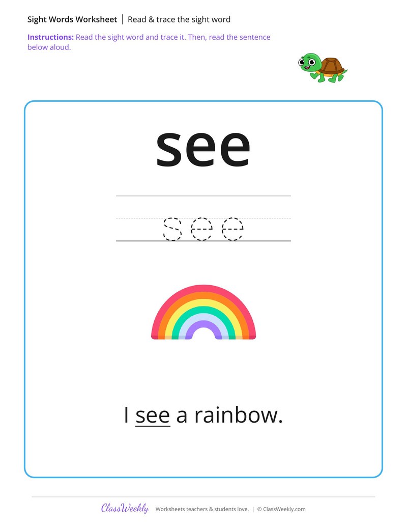 See