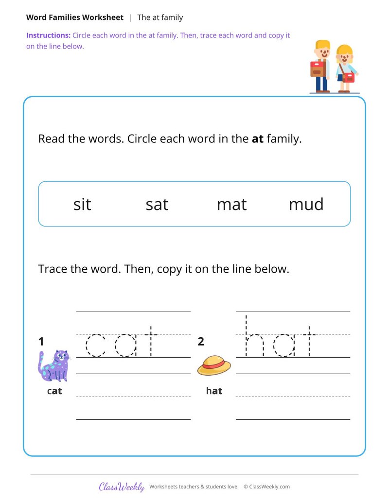 Spell At Family Words