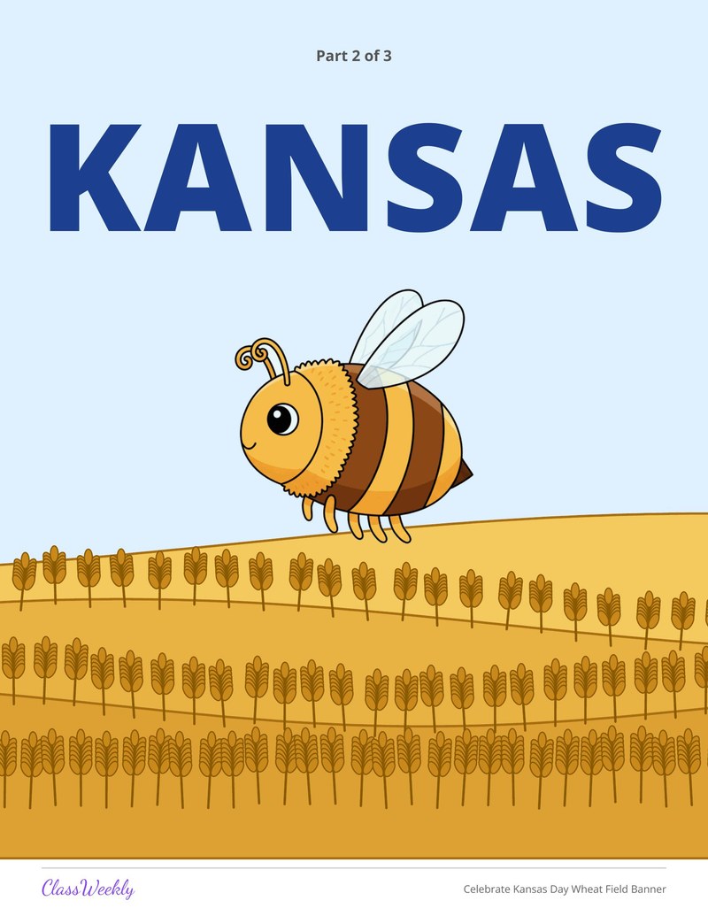 Celebrate Kansas Day Wheat Field Banner - Page 3