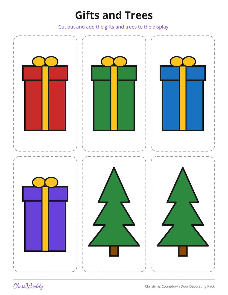 Christmas Countdown Door Decorating Pack - Page 4