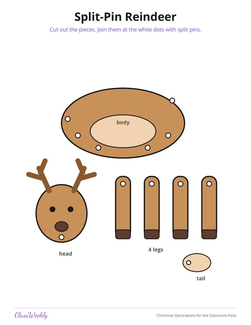 Christmas Decorations for the Classroom Pack - Page 4