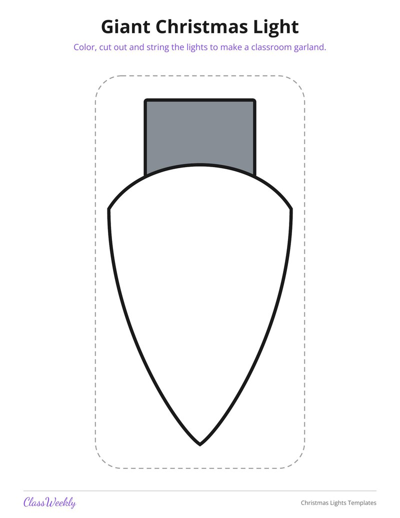 Christmas Lights Templates - Page 2