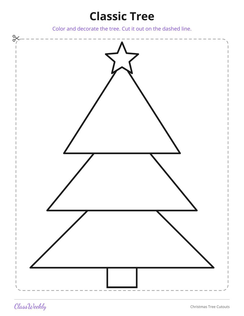 Christmas Tree Cutouts - Page 2