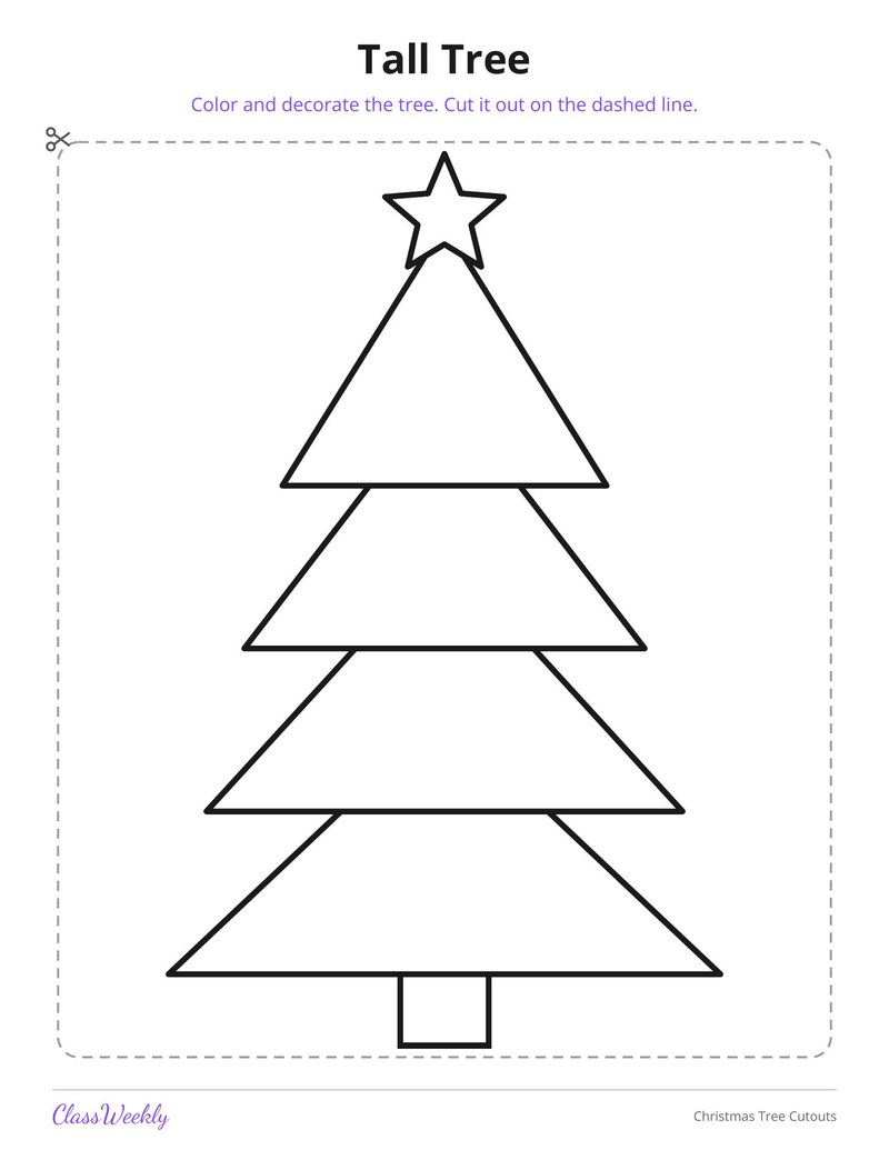 Christmas Tree Cutouts - Page 3