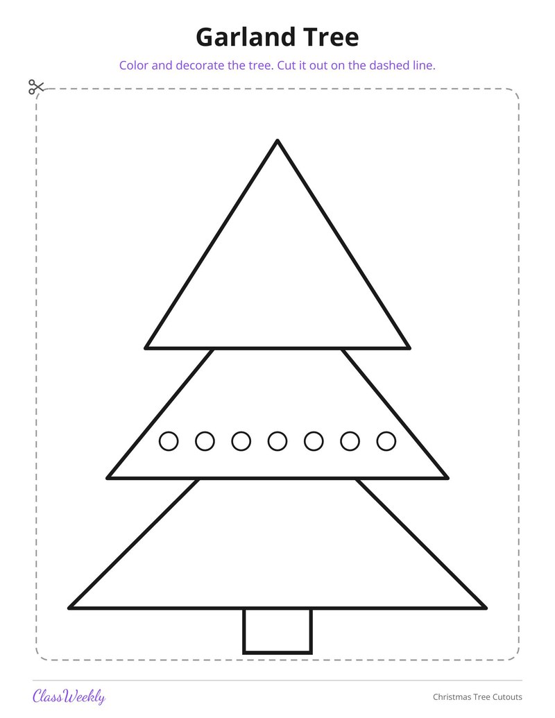 Christmas Tree Cutouts - Page 4
