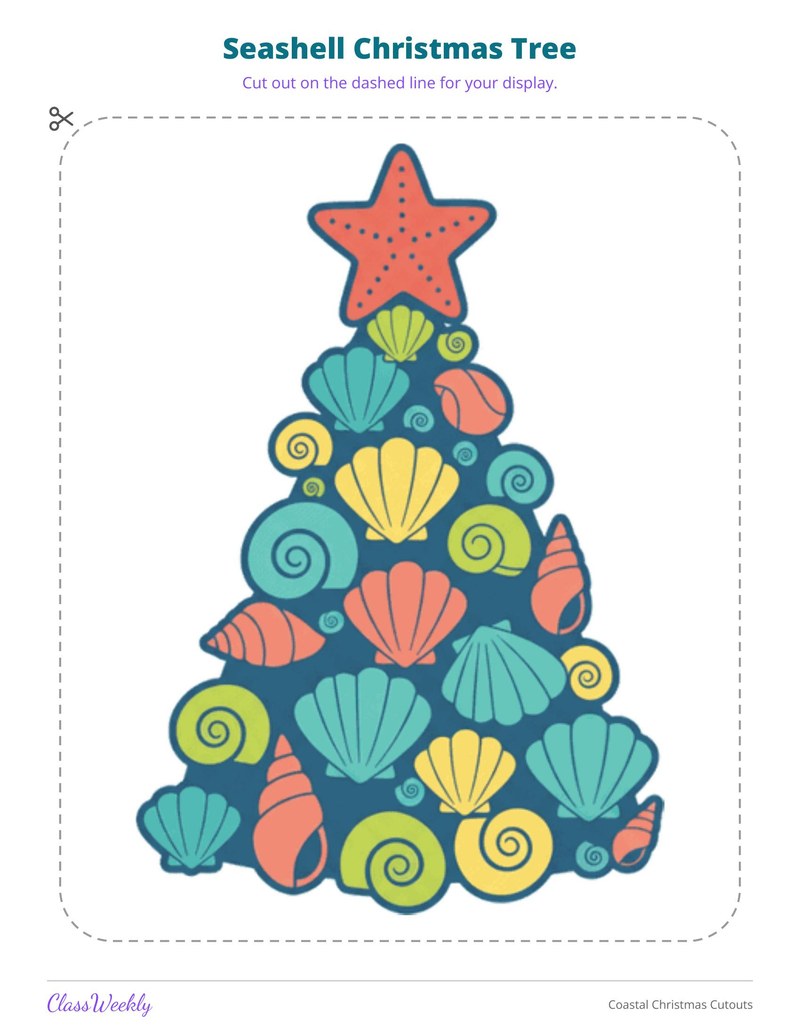 Coastal Christmas Cutouts - Page 2