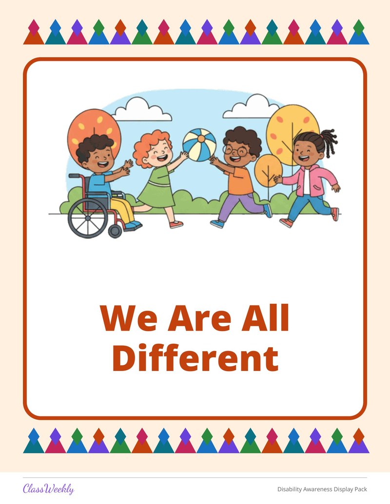 Disability Awareness Display Pack - Page 4