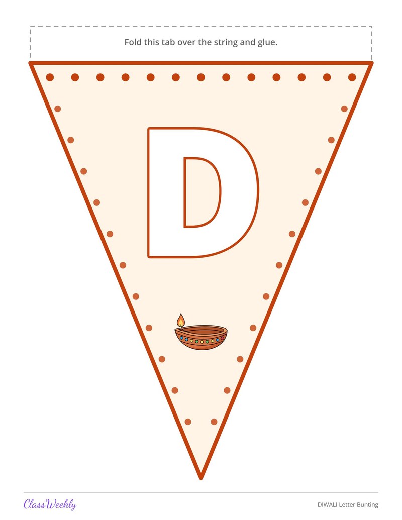 DIWALI Letter Bunting