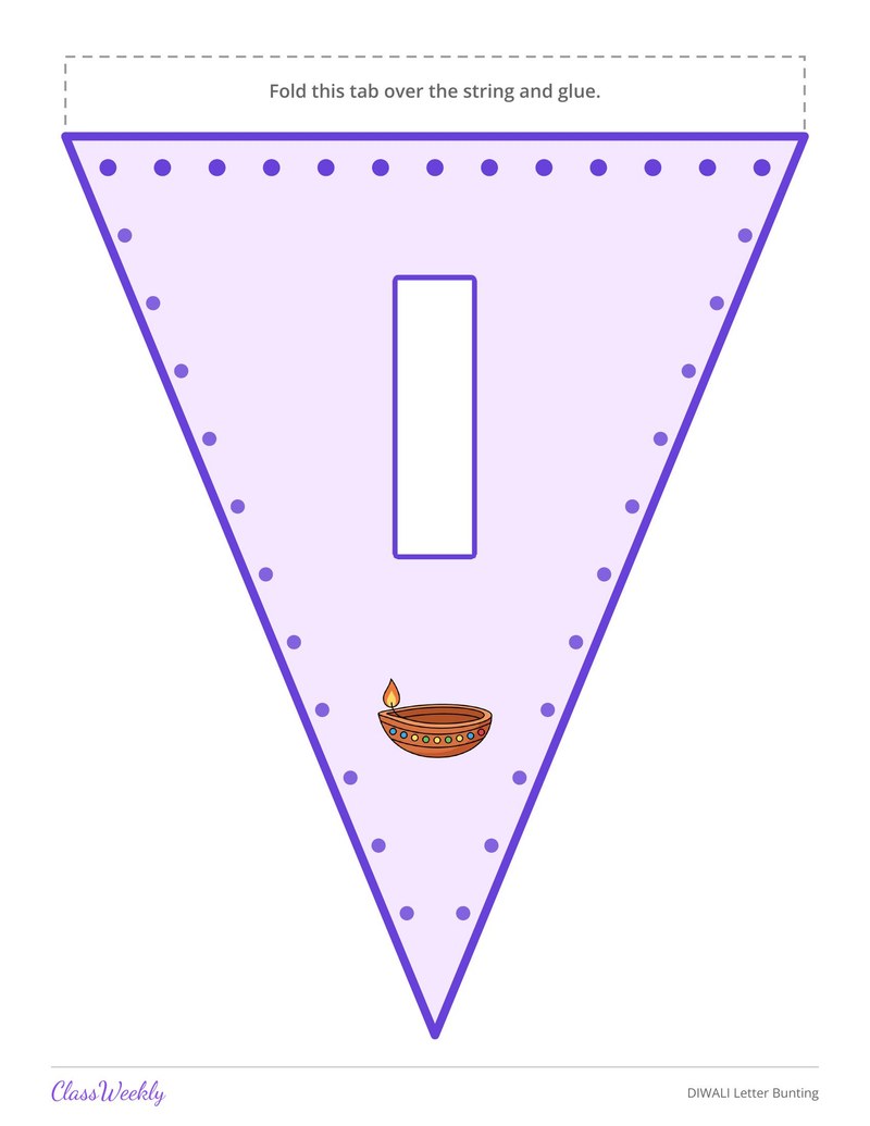 DIWALI Letter Bunting