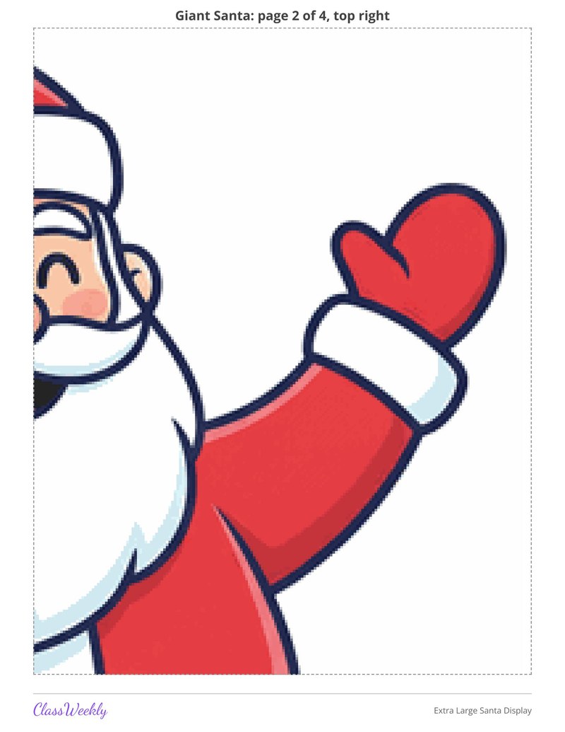 Extra Large Santa Display - Page 3