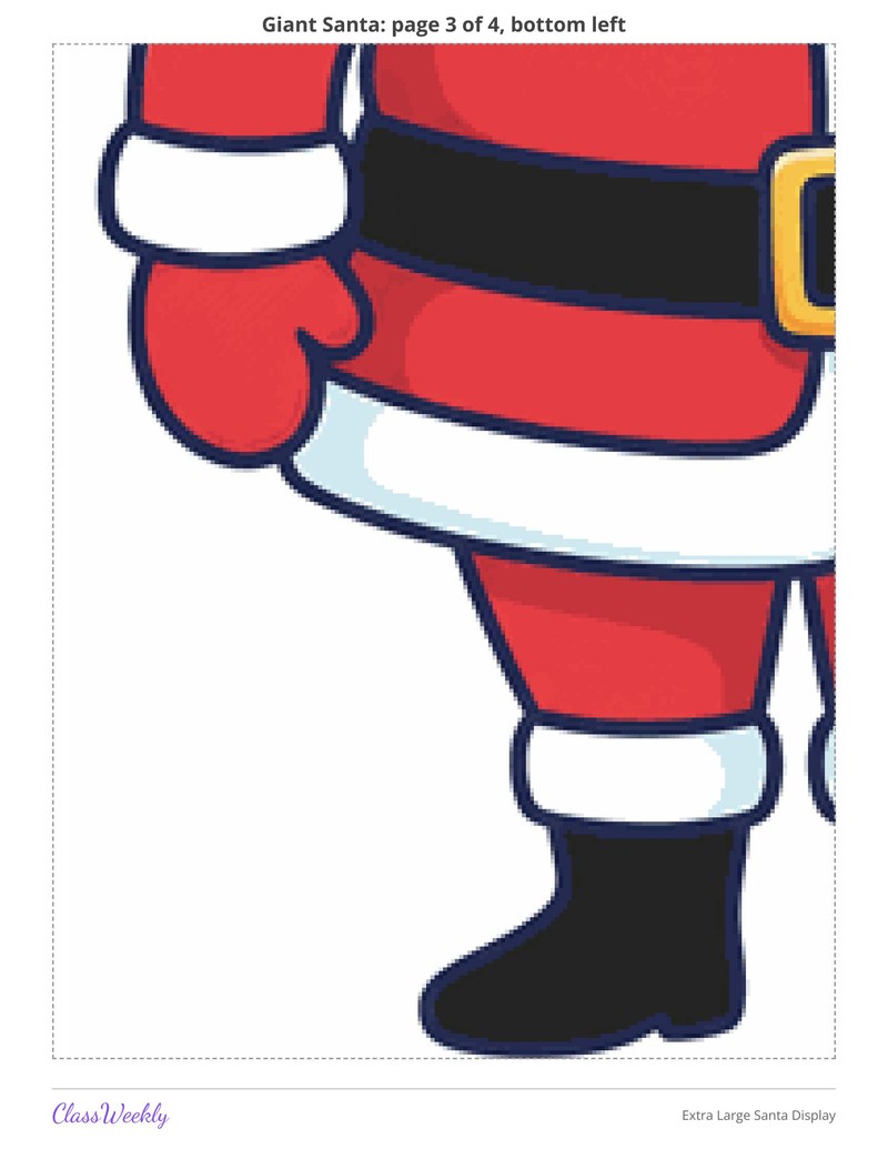 Extra Large Santa Display - Page 4