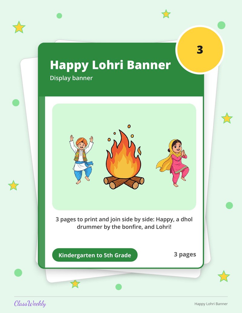Happy Lohri Banner - Page 1
