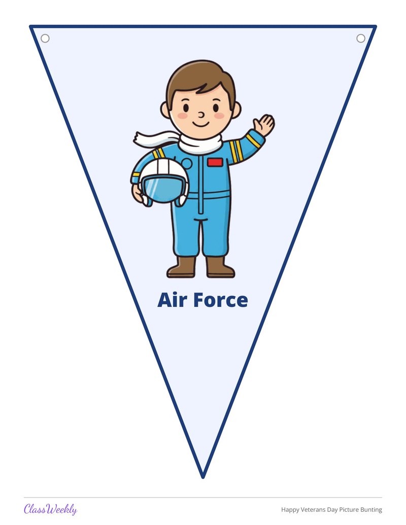 Happy Veterans Day Picture Bunting - Page 3