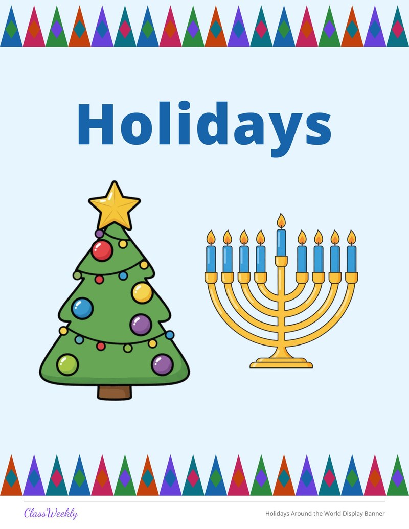 Holidays Around the World Display Banner - Page 2
