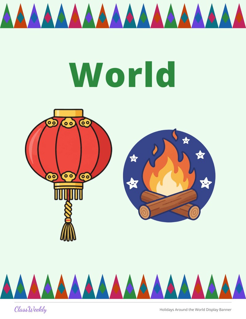 Holidays Around the World Display Banner - Page 4