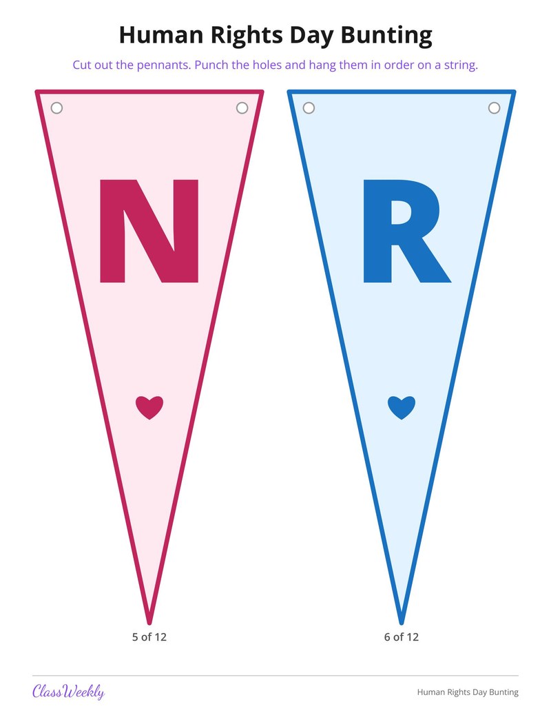 Human Rights Day Bunting - Page 4
