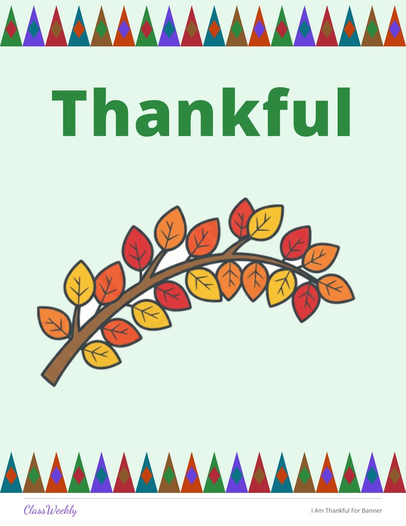 I Am Thankful For Banner - Page 3