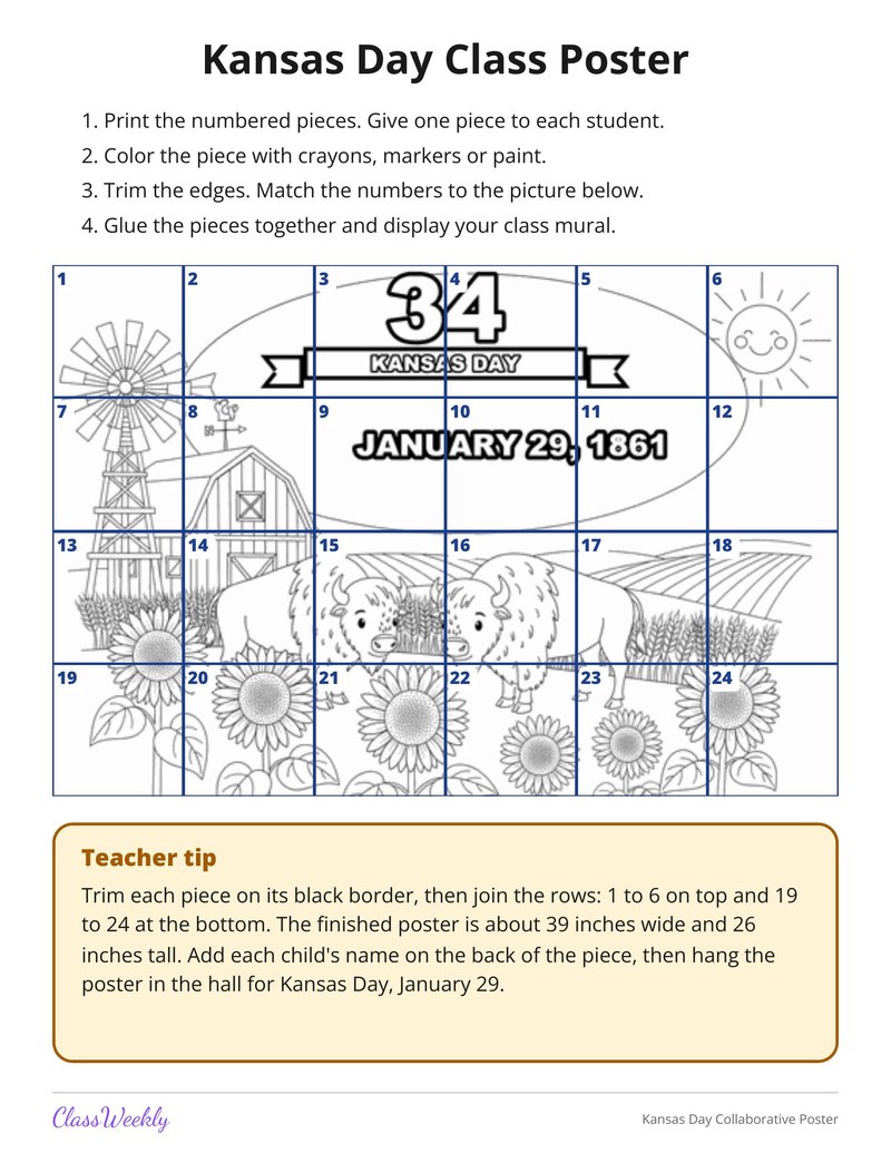 Kansas Day Collaborative Poster - Page 2