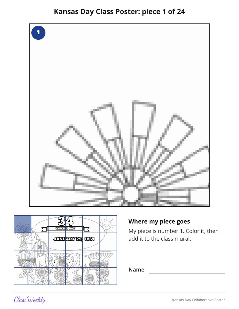 Kansas Day Collaborative Poster - Page 3