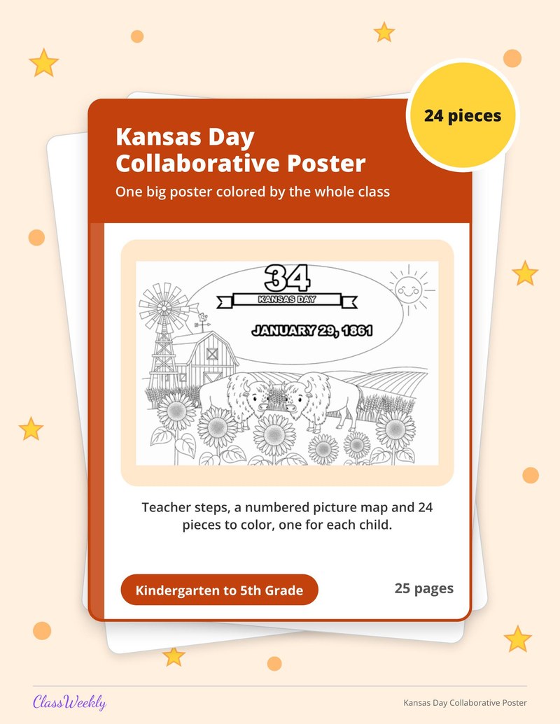 Kansas Day Collaborative Poster - Page 1