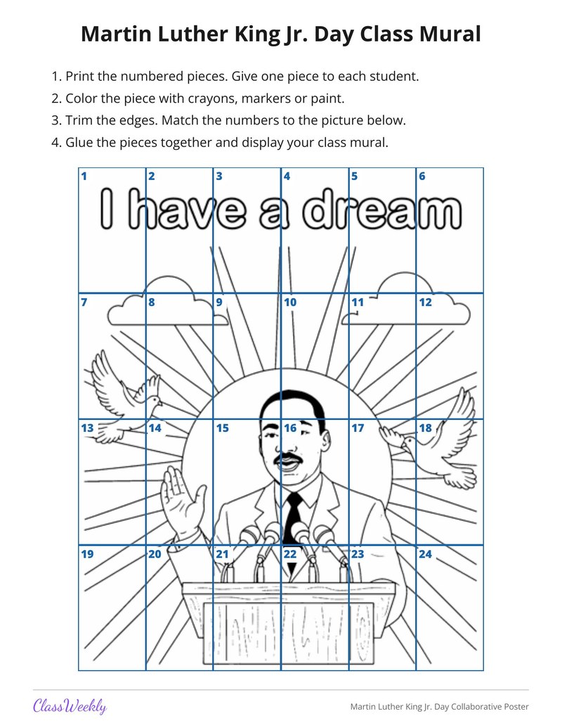 Martin Luther King Jr. Day Collaborative Poster - Page 2