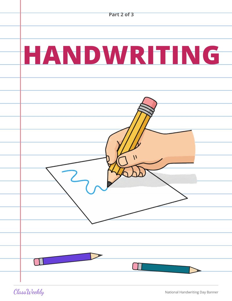National Handwriting Day Banner - Page 3