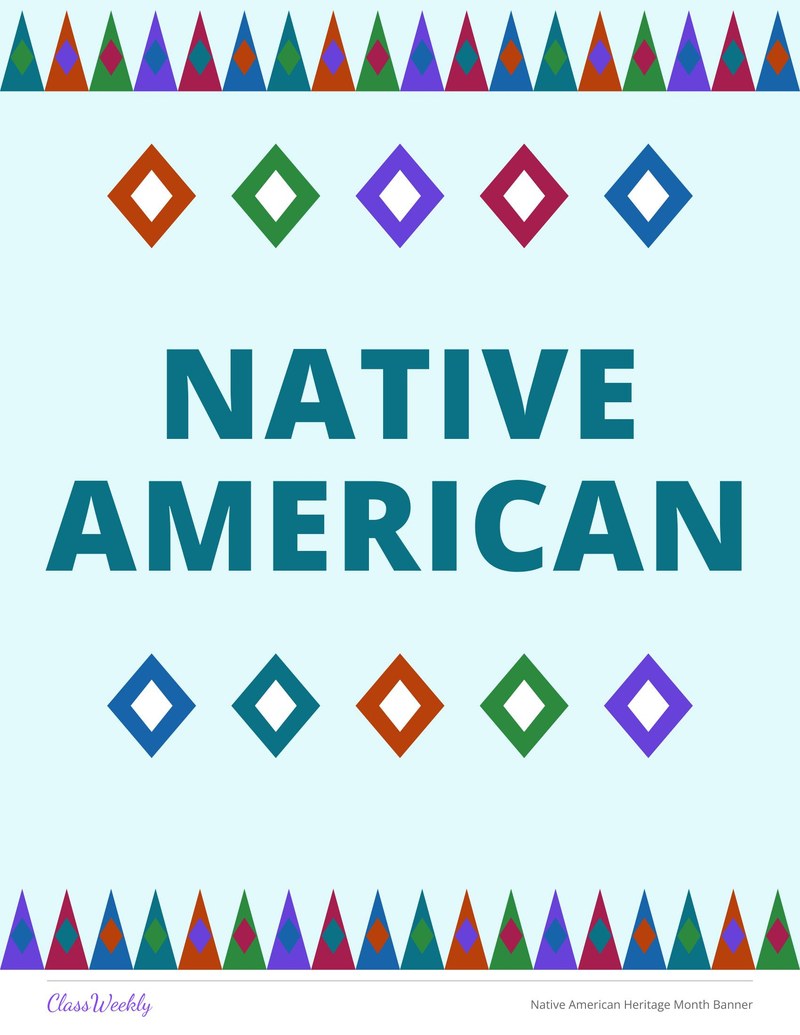 Native American Heritage Month Banner