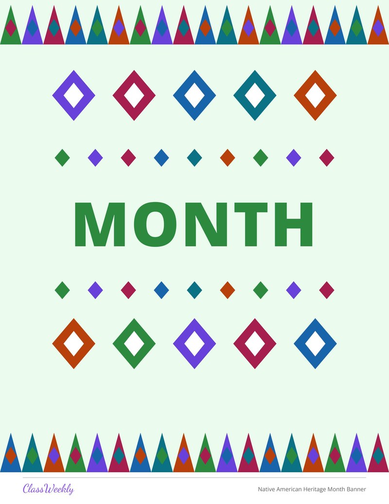 Native American Heritage Month Banner