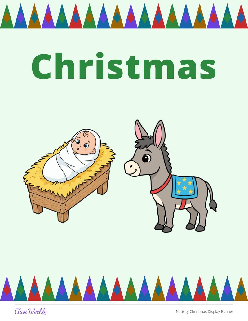 Nativity Christmas Display Banner - Page 3