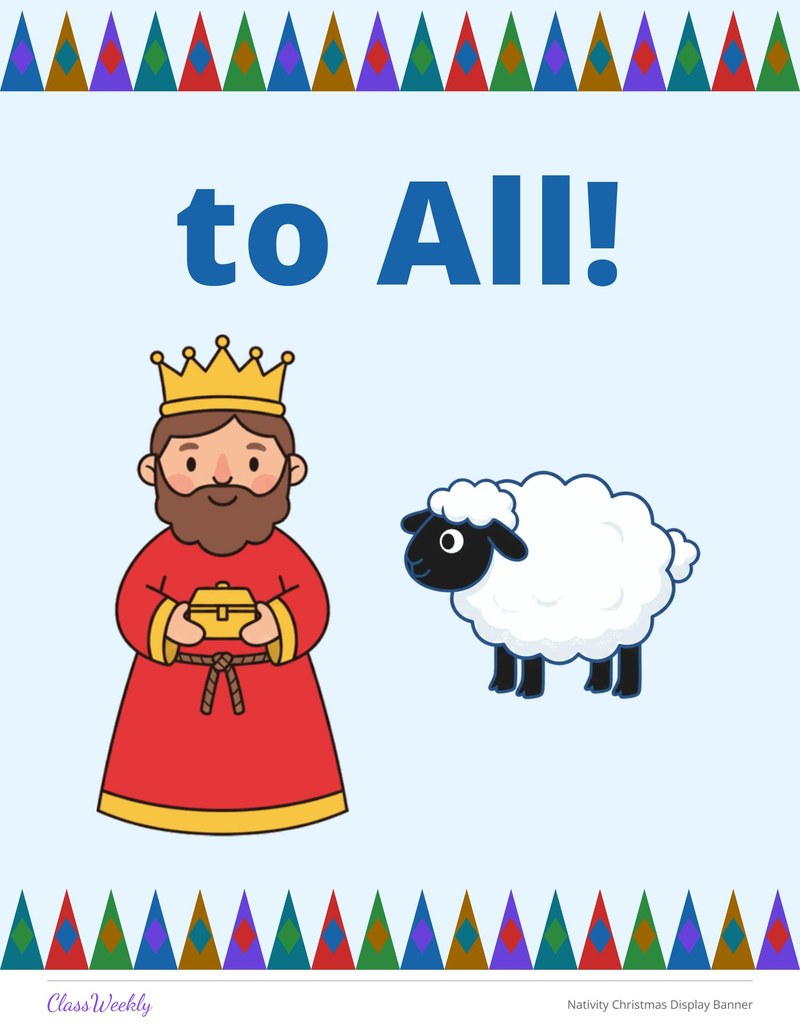 Nativity Christmas Display Banner - Page 4