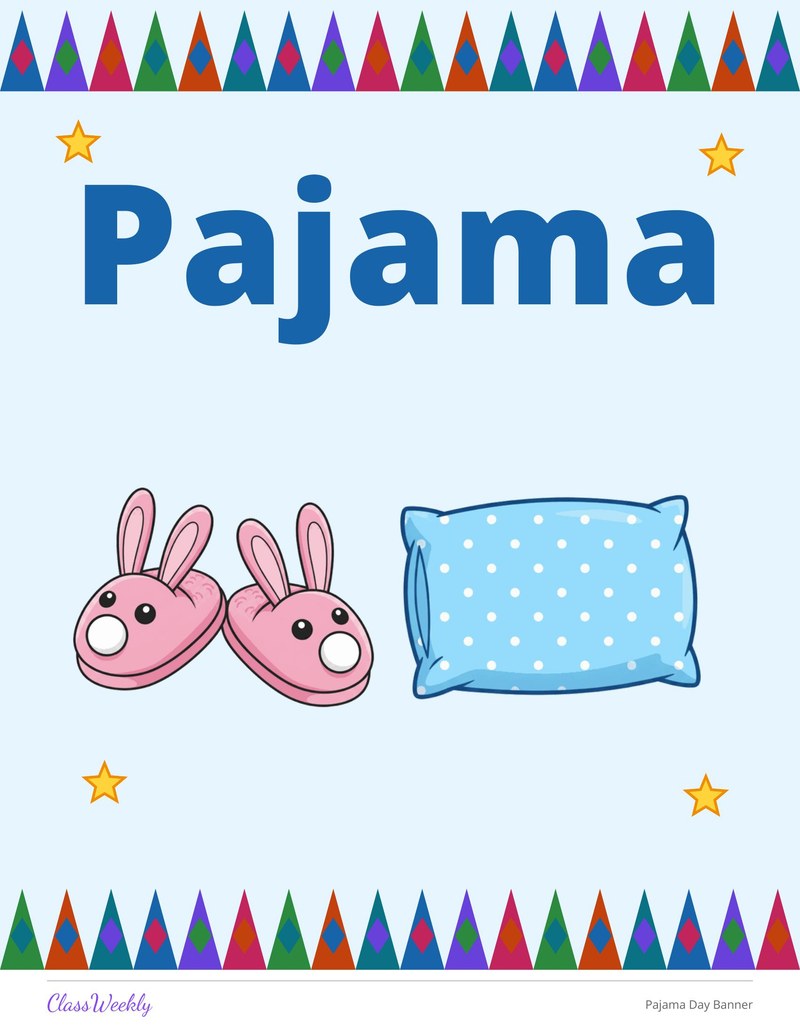 Pajama Day Banner - Page 2