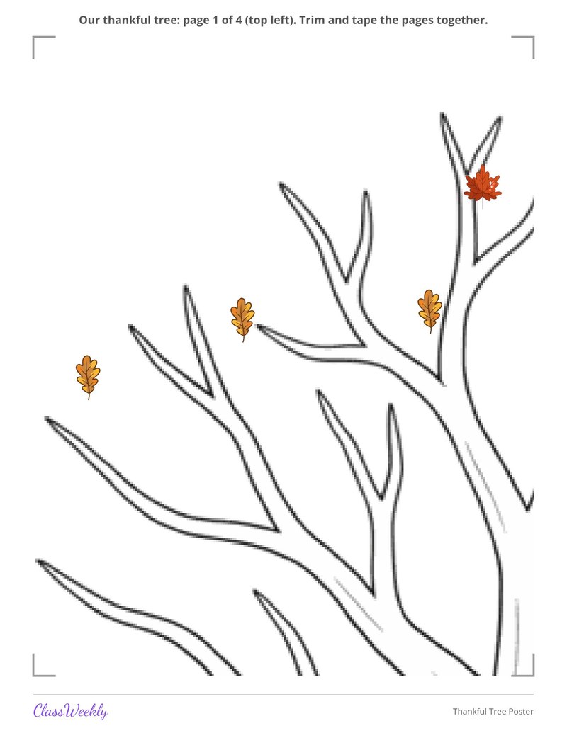 Thankful Tree Poster - Page 2
