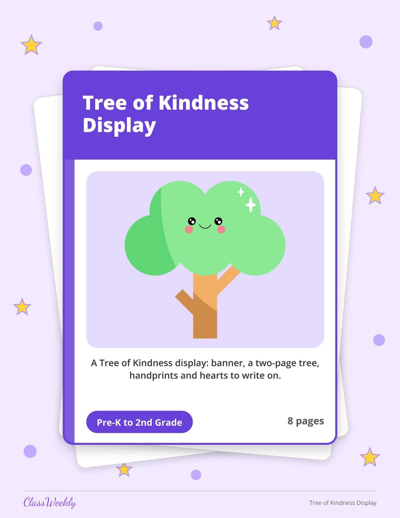 Tree of Kindness Display - Page 1
